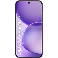 OPPO Reno16 5G AI Smartphone, Triple Appareil Photo 50+50+50MP, Selfie 50MP, Écran 6.32" AMOLED 120Hz FHD+, 8 Go+512 Go, 6000mAh, Noir Violet [Version Italie]