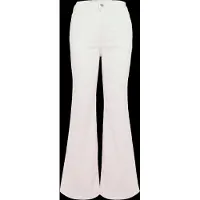 Levi's Jean 'Ribcage Flare' blanc denim