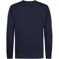 Petrol Industries Sweat-shirt bleu marine / blanc