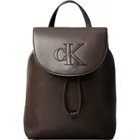 Calvin Klein Sac à dos 'BOLD' brun foncé