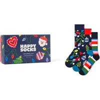 Happy socks Chaussettes bleu / jaune / rose / rouge