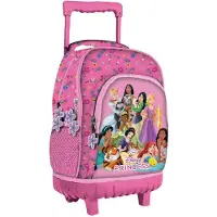 Manenti Princesas Disney Trolley Bag Rose Enfants
