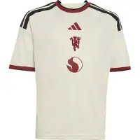 Adidas T-Shirt fonctionnel 'Manchester United 26/27' lie de vin / noir / blanc cassé