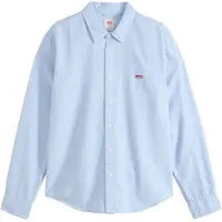 Levi's Chemise 'Battery' bleu clair / rouge