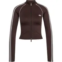 Adidas Veste de survêtement 'Essentials' mastic / chocolat / blanc
