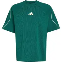 Adidas T-Shirt fonctionnel 'Stadium' émeraude / blanc