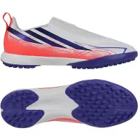 Adidas F50 Hyperfast League Laceless Tf Junior Football Boots Blanc EU 30 1/2 Enfants