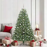 vidaXL 2025 cloris Arbre de Noël artificiel pliable Vert 180 cm - Arbres de Noël artificiels Sale3723011 2parcel