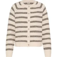 Fransa Cardigan 'FRKENDRA' écru / marron