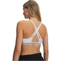 Under Armour Crossback Low Strappy Low Impact Sports Bra Blanc XS Femme