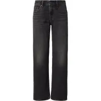 Levi's Jean 'Low Straight' noir denim