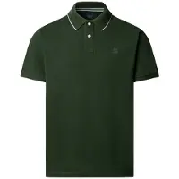 Hackett T-Shirt vert foncé / blanc