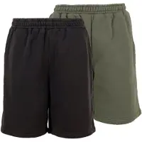 Urban Classics Pantalon vert / noir