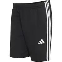 Adidas Pantalon de sport 'Essentials 3-Stripes Fleece' noir / blanc