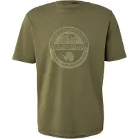 Napapijri T-Shirt 'S-BOLLO' olive / vert pastel