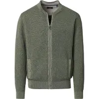Casamoda Gilet Zip Structure Vert