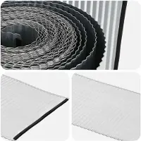 vidaXL Bordure de jardin, 10 m x 30 cm, acier galvanisé, argenté