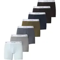 Calvin Klein Underwear Boxers bleu marine / bleu pastel / gris clair / gris foncé / olive / noir