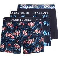 Jack & Jones Boxers 'JACLAMINE' bleu clair / bleu foncé / rouge / blanc