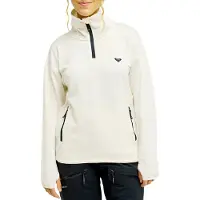 Roxy Snowstride Half Zip Sweatshirt Blanc M Femme
