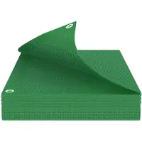 vidaXL Bâche plate avec œillets, verte, 3 x 4 m, 140 g/m², en PE