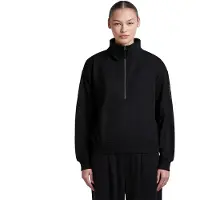 Icebreaker 150 Drift Relaxed Half Zip Sweatshirt Noir L Femme