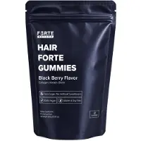 Keine Eigenmarke Gommes capillaires Hair Forte, boîte de 60 – Contient de l'ashwagandha, de la valériane, de la L-tryptophane et de la mélisse
