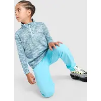 MONTIREX Ensemble de survêtement Trail Zippé 1/4 Enfant - Bleu, Bleu