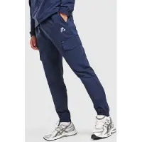 MONTIREX Pantalon de survêtement cargo Response - Bleu, Bleu