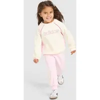 Adidas Ensemble de survêtement Linear Colour Block Crew Bébé - Jaune, Jaune