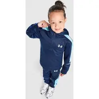 Under Armour Ensemble de survêtement Poly Colour Block Zippé Enfant - Bleu, Bleu