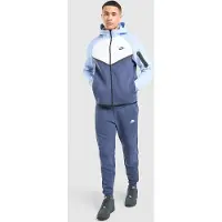 Nike Sweat à capuche zippé Tech Mix - Bleu, Bleu