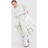 Adidas Originals Ensemble de survêtement Script Wide Leg Enfant - Vert, Vert