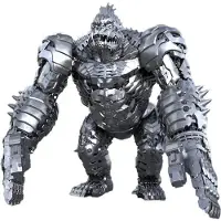 Mga Entertainment Armorsaurs : Figurine de méchant - Roi Chrome, 6 ans et plus, Gris