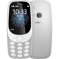 Nokia 3310 2G Unlocked téléphone portable (écran couleur 2,4 pouces, appareil photo 2MP, Bluetooth, radio, lecteur MP3, Dual Sim) retro grey