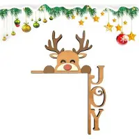 OEM Décorations de Noël pour portes et encadrements, idées créatives pour les fêtes de fin d'année - décorations pour portes d'entrée, murs