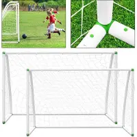 OEM But de football léger pour l'extérieur, dimensions 245 x 155 x 90 cm, facile à installer, idéal pour les jardins et les parcs