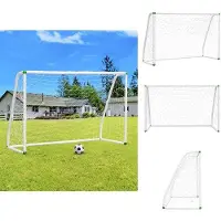 OEM But de football - 245x155x90 cm - Structure en PVC - Montage rapide - Objectif d'entraînement - Vendu à l'unité