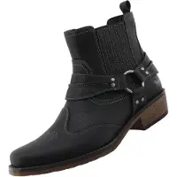 Mustang Herren Western-Stiefelette Schwarz 36M0031001