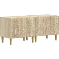 vidaXL Meuble TV en bois imitation chêne Sonoma