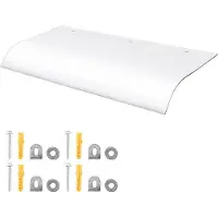 OEM Abri de terrasse transparent en polyester, dimensions 40x80 cm, à fixer sur le côté inférieur
