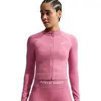 Nike Haut d'entraînement à zip femme Pro Seamless