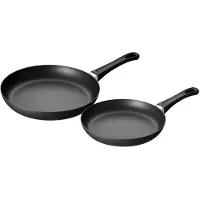 Scanpan Classic Induction Batterie de cuisine poêles ø 24 & 28 cm - compatible avec toutes les sources de chaleur - revêtement antiadhésif standard