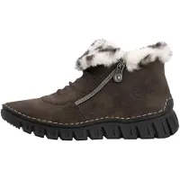 Rieker Damen Stiefelette gefüttert Braun 57551-25