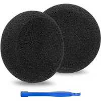 OEM Coussinets de rechange pour écouteurs SR60, SR80, SR125, SR225 et M1 – Coussinets en mousse confortables de couleur noire pour une qualité sonore améliorée