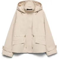 Vero Moda Parka mi-saison beige