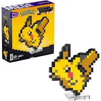 Mega Jeu de construction Pikachu Pixel Art