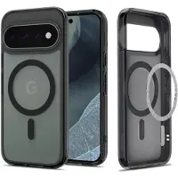 Spigen - Ultra Hybrid MagSafe - Google Pixel 11 Pro - Noir givré (Google Pixel 11 Pro), Coque pour téléphone portable, Noir
