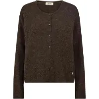 Mos Mosh Cardigan 'MMAlmine' brun foncé
