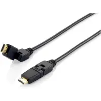 Equip High Speed HDMI Cable with Ethernet - Câble HDMI avec Ethernet - HDMI mâle pour HDMI mâle - 5 m - noir